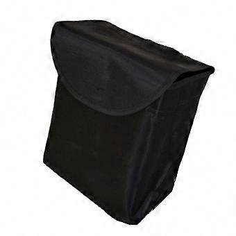Folding Bicycle Basket with Lid, Hanging Cloth Frame Basket, Bike Storage Accessory 26-27