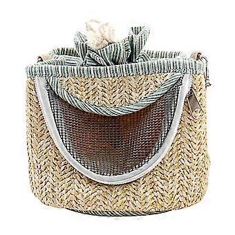 1Pc Pet Hamster Travel Carrier Bag Sac pour animaux de compagnie portable avec fermeture éclair couleur aléatoire