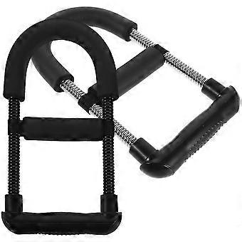 2pcs Hand Grip Strengthener: Grip Strength Trainer Adjustable Wrist and Forearm Strengthener for Mens Workout Office Travel and Home Use