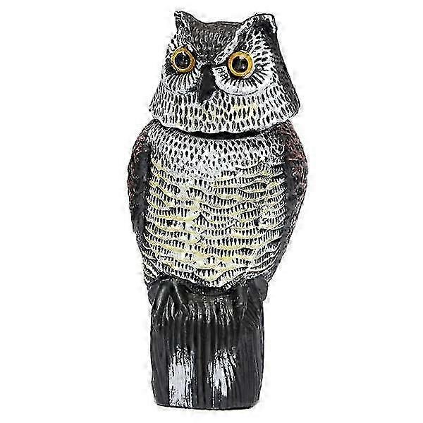 Pigeon Repeller-Owl Shape Reflective Light Up,Scarecrow Bird Repeller