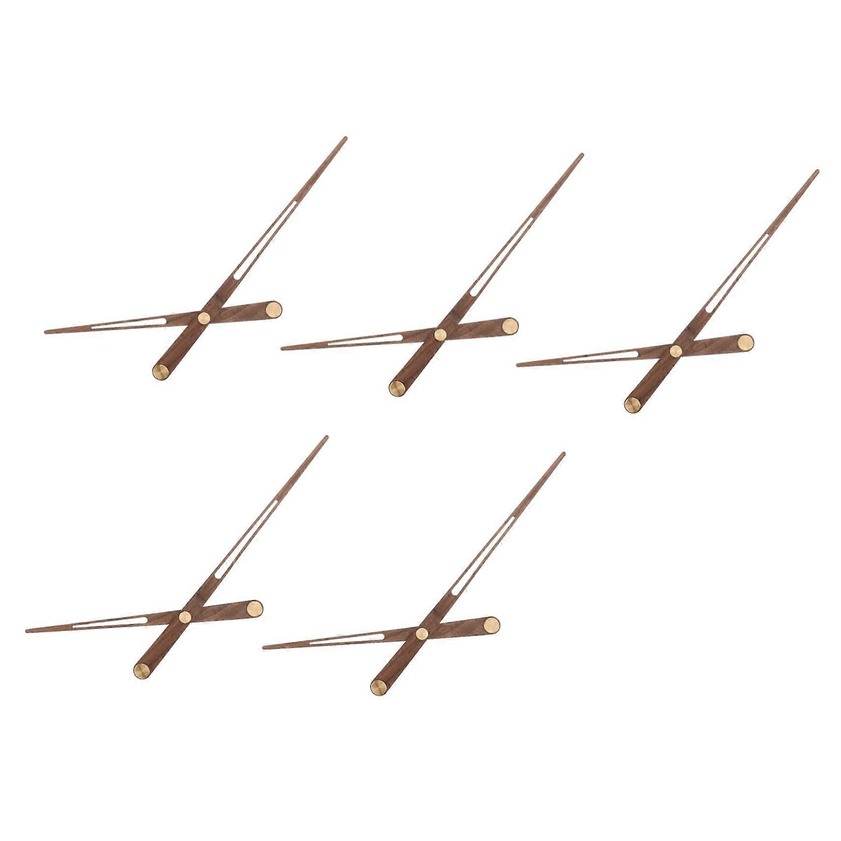 Large Clock Hands Replacement Kit for DIY Wall Clocks, Quiet Operation and Easy Installation, 5pcs