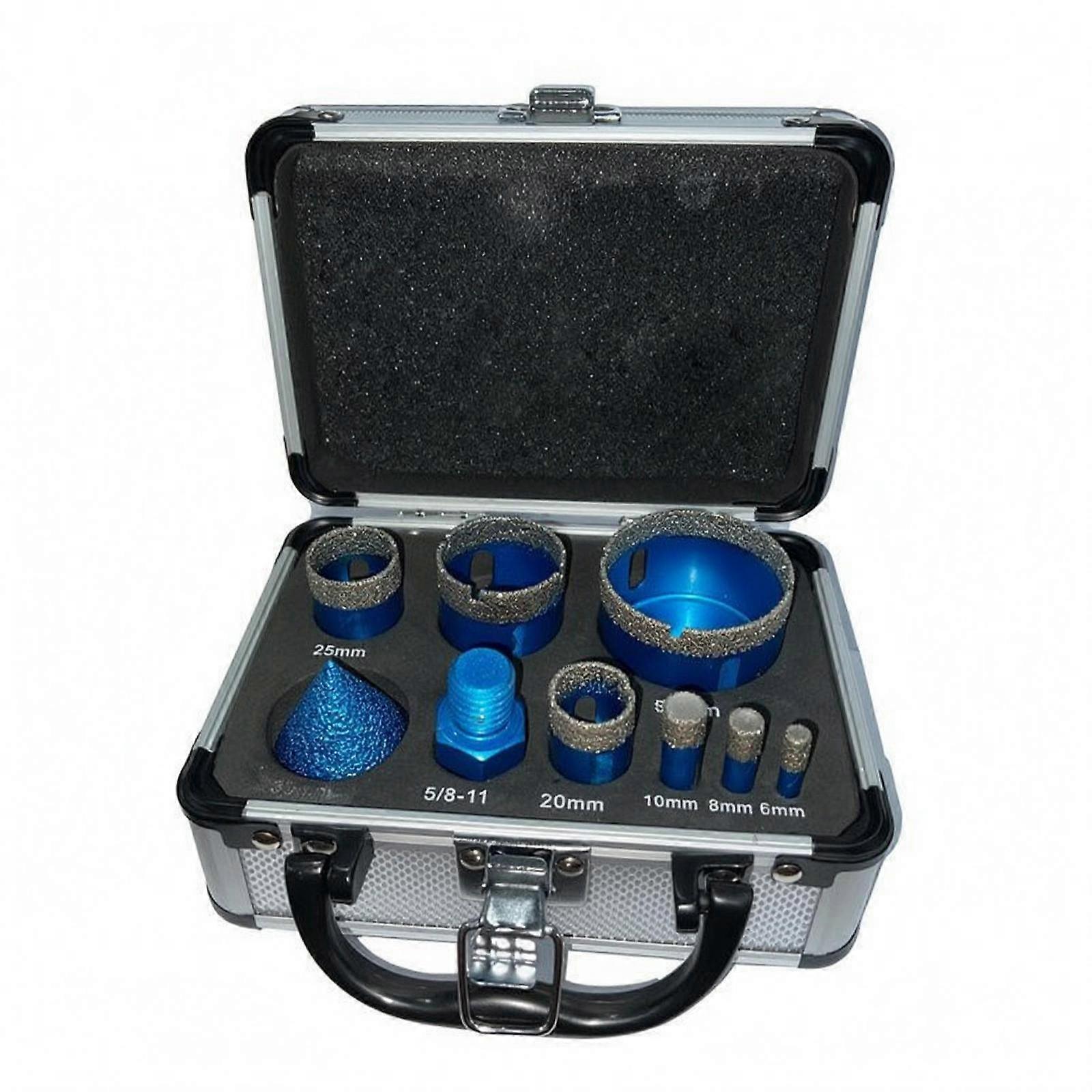 9 Pieces Diamond Set High Precision Drilling Tools Even