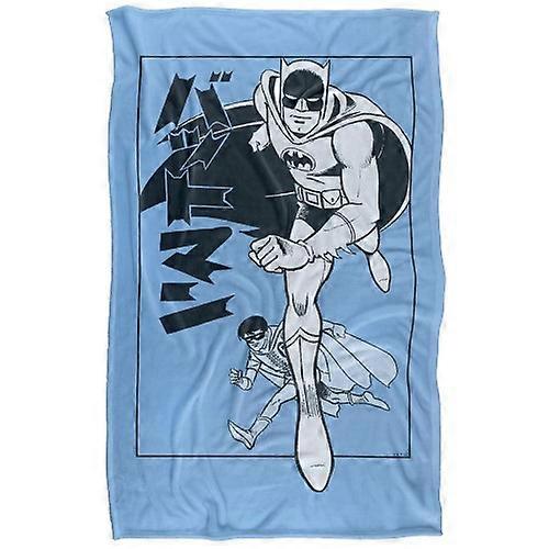Batman Robin Run Japanese Blanket