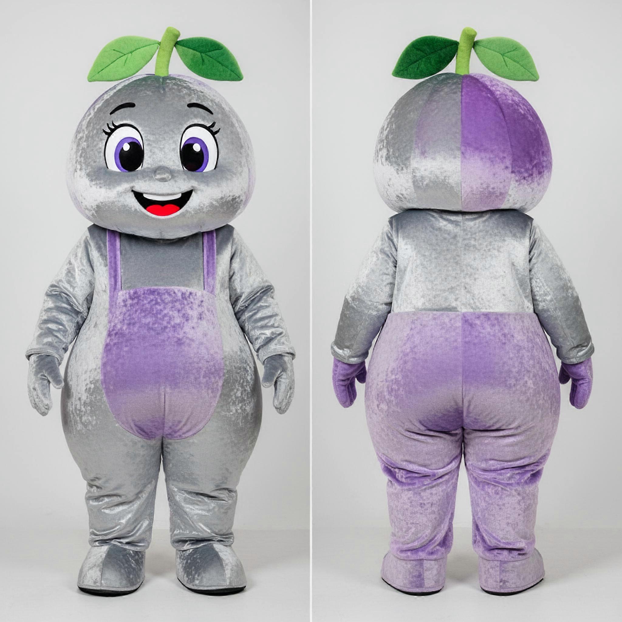 MASTICOT Silver Shimmering Plum Mascot