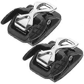 R8 Professional Roller Skate Buckle Fixing Buckles for Skates 10Pcs Black
