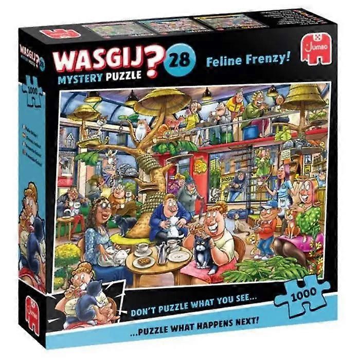 Wasgij Mystery 28 Cat and Mouse Game! 1000-Piece Puzzle