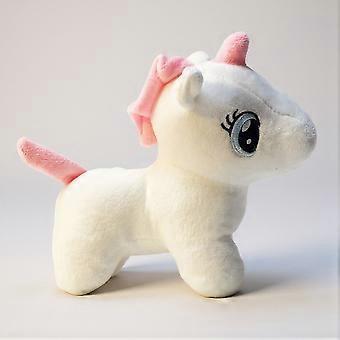 Plüschtier mit Einhorn-Motiv und Geräuschen für Hunde, interaktives Kauspielzeug zum Zähneknirschen für Haustiere