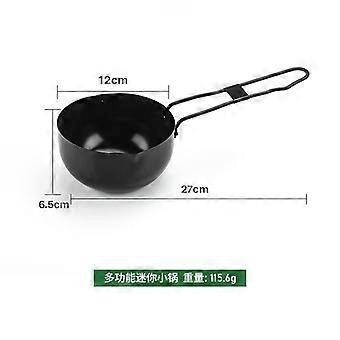 Outdoor mini pot, deep stainless steel instant noodle pot, camping pot, household frying pot54