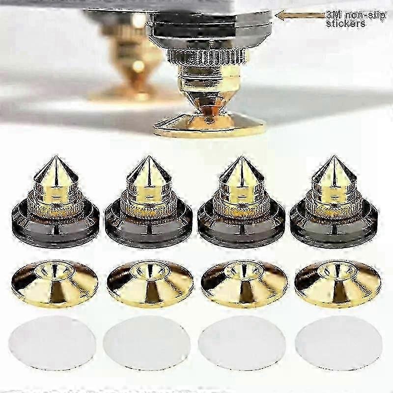 Speaker Spikes compatible with Subwoofer & Turntable Isolation