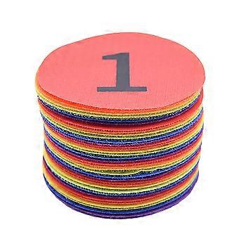 Carpet Marker Number Stickers for Game Training with 108Pcs Pieces