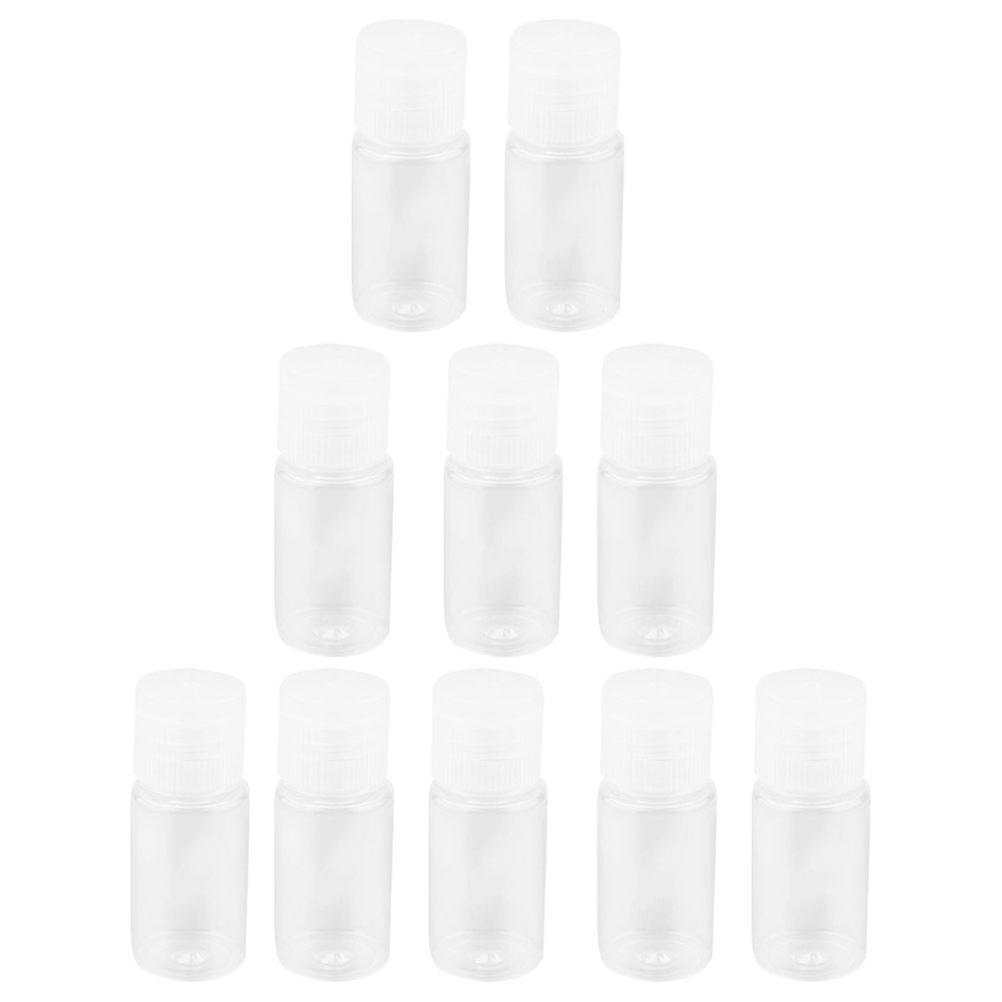 Makeup Bottle Sub Bottle for Storage Use 72Pcs Transparent Screw Bottles