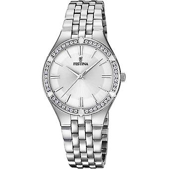Festina Petite Quartz Analog Women's Watch with Stainless Steel Bracelet F20223/1