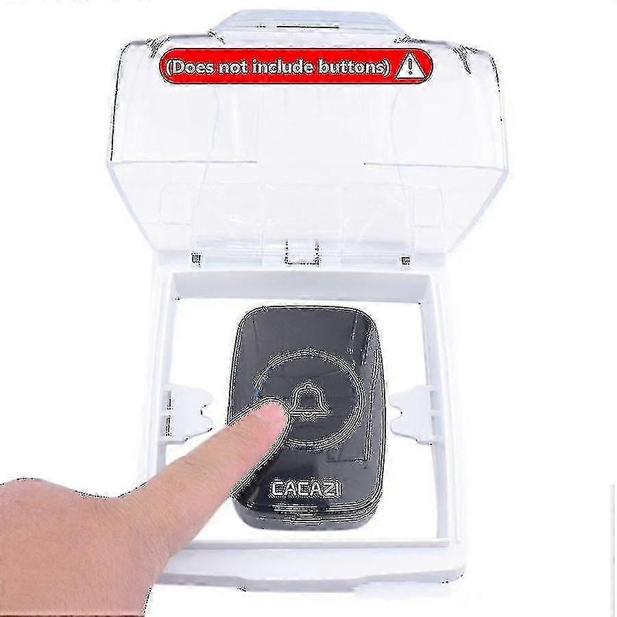 Rainproof Clear Doorbell Shield