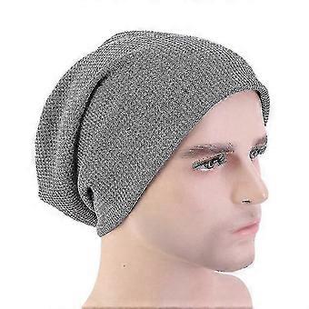 Unisex Winter Cotton Casual Ski Slouch Oversized Beanie Cap Hat compatible with Men Women