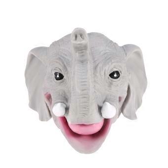 Realistic Elephant Hand Puppet Toy for Kids 1Pcs Plastic Party Accessory