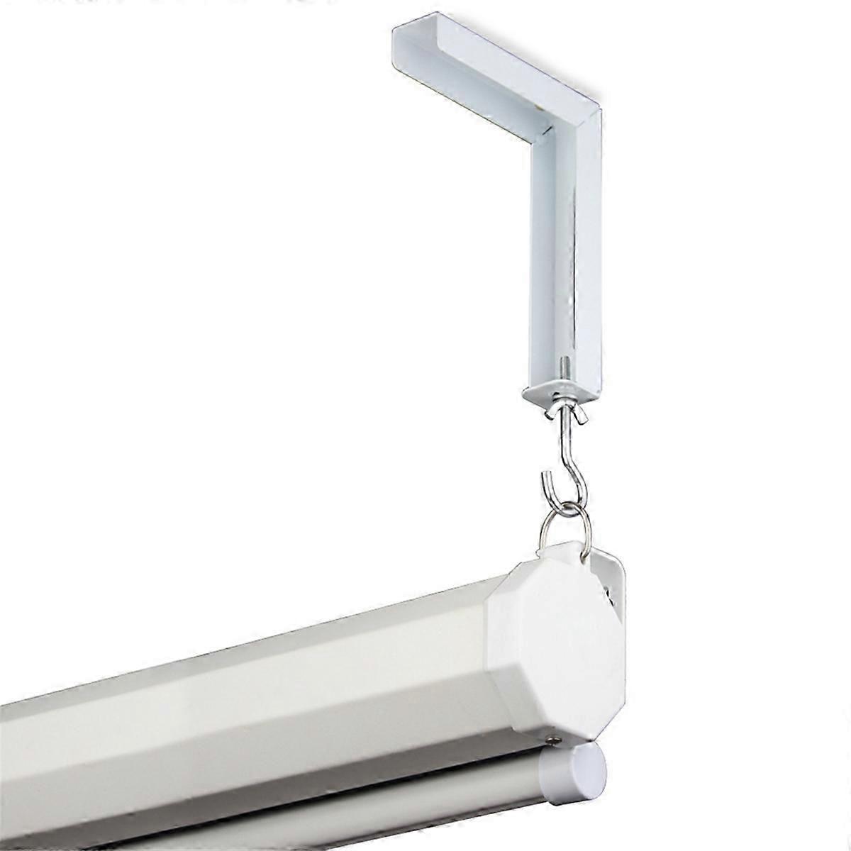 Projector Screen Hanger Bracket 2 Pack, Adjustable for Home Office Use