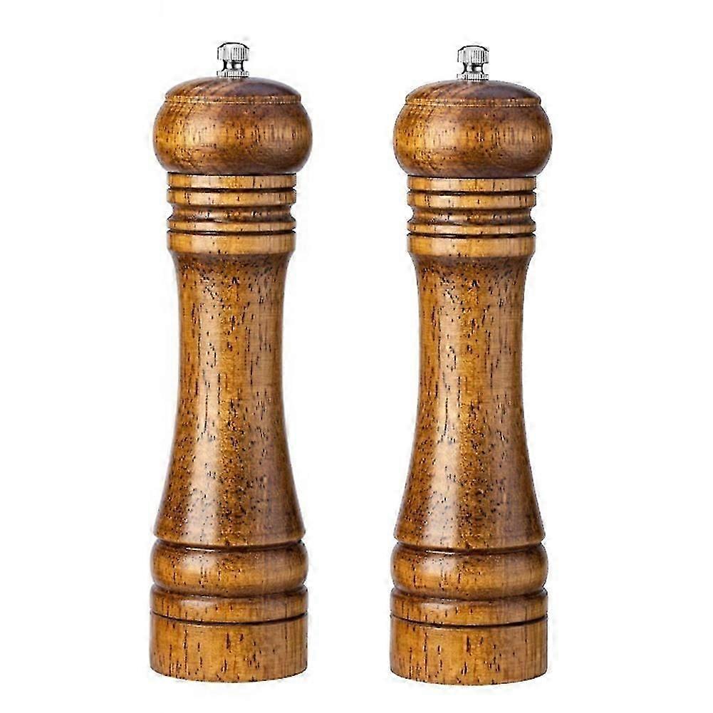 Handmade Wooden Spice Grinder Set