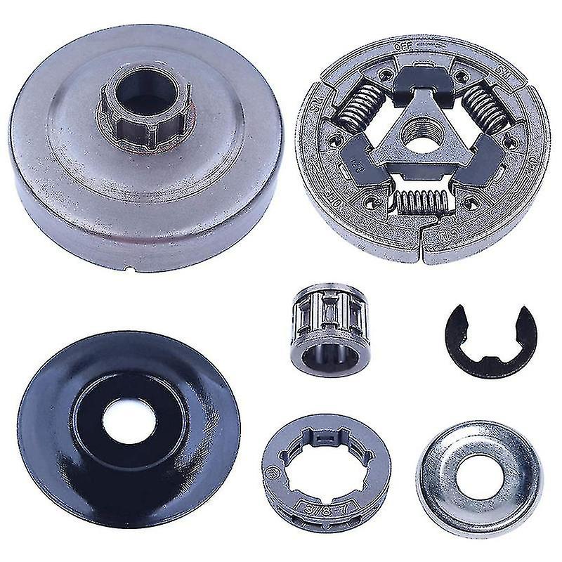 3/8 Clutch Drum Rim Sprocket Needle Bearing Kit For Stihl 044 046