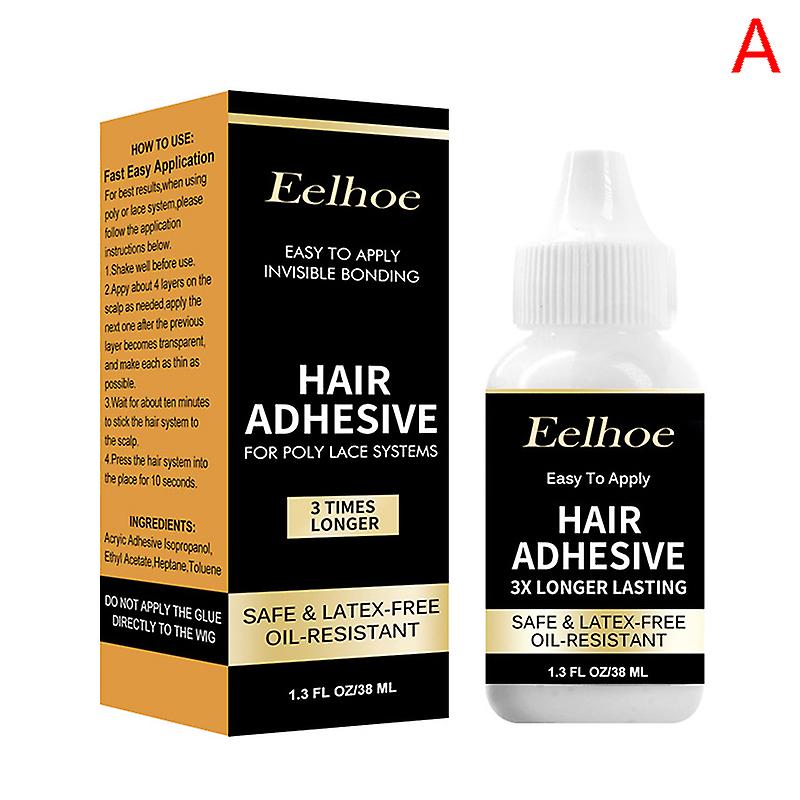 38ml Waterproof Lace Wig Bonding Glue Invisible Wig Adhesive Glue Remover