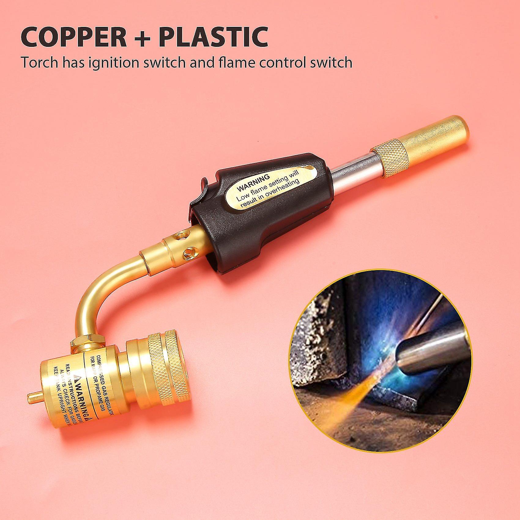 Turbo Torch Tips Gas Self Ignition Turbo Torch Regulator Brazing