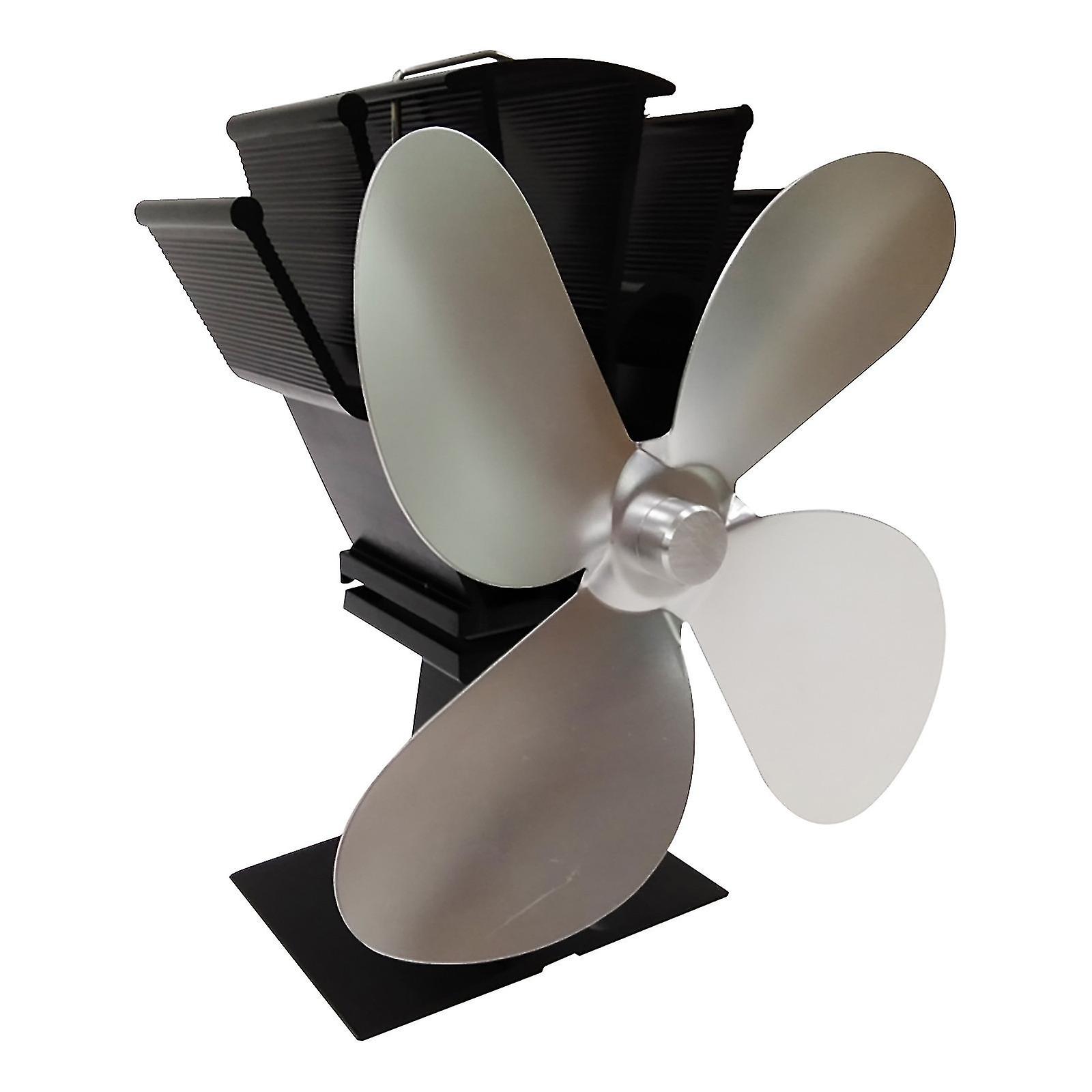 Stove Fan Wood Stove Fan Fireplace Fan Heat-powered Fan With 4 Blades