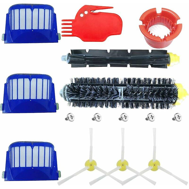 Accessory for iRobot Roomba 600 Series Maintenance Kit with Brushes & Filters for 600 605 610 615 616 620 621 625 630 631 632 650 651 660 670 671 680