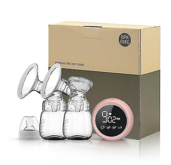 Electric Breast Pump Automatic Mute Light Infant Breastfeeding Pump With Usb