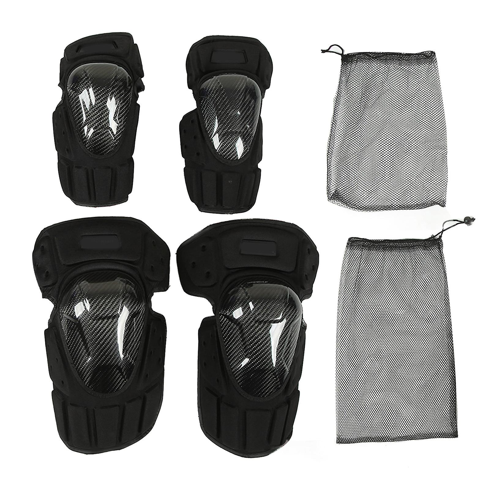 护膝轻便防震舒适吸汗可调节护肘，适用于摩托车赛车骑行