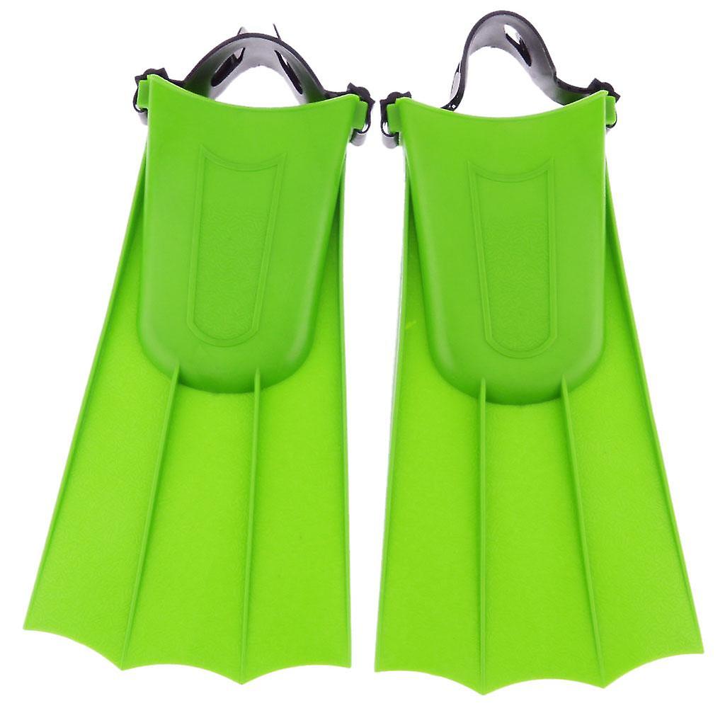 Erwachsene Verstellbare Flossen Schwimmen Tauchen Lernwerkzeuge S Grün