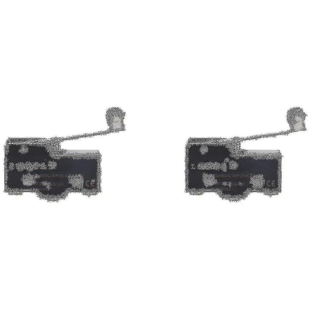 2x Panel Mount Long Hinge Roller Lever Ac Dc Basic -switch Z-15gw2-b