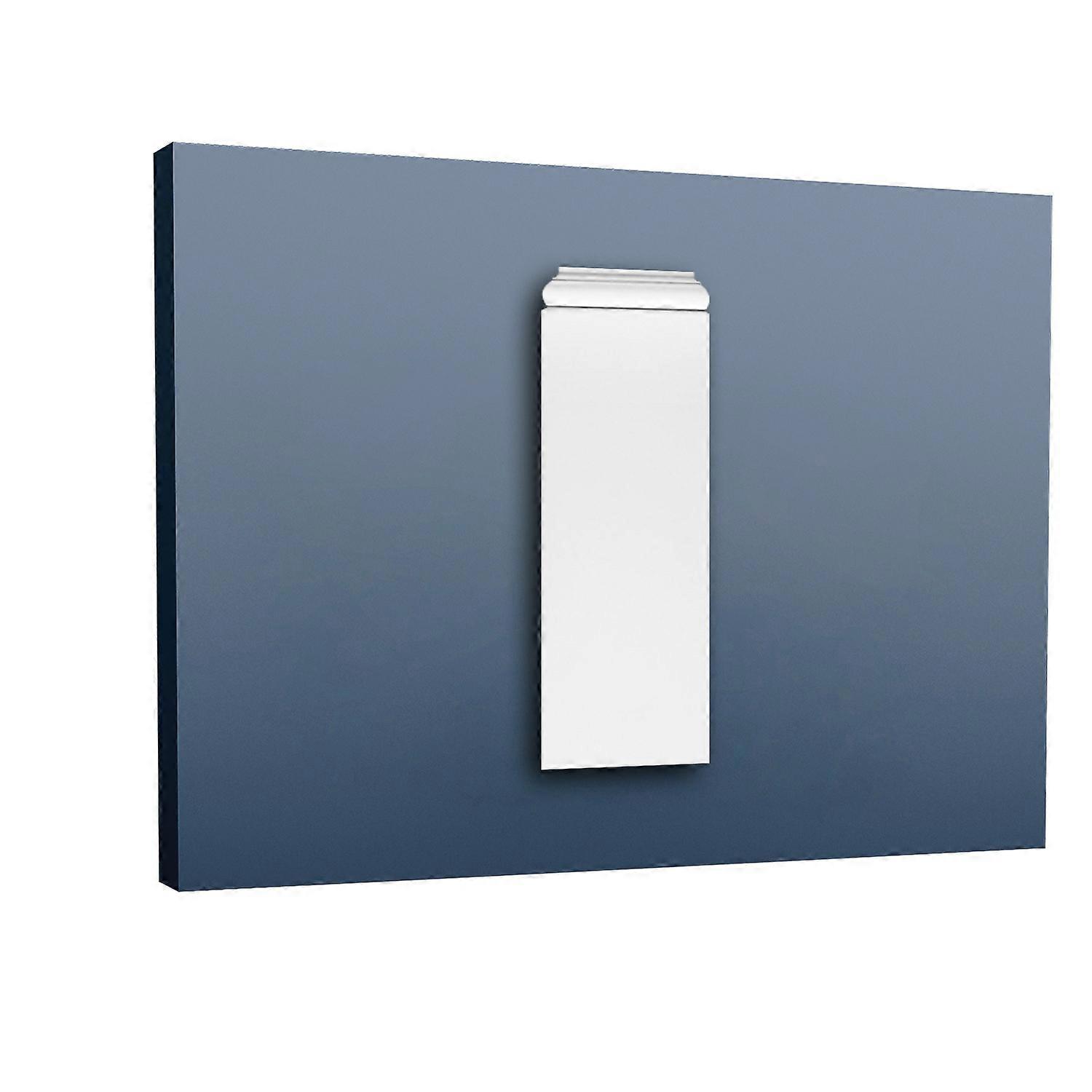 Orac Decor 1 x Pilaster base K202 LUXXUS white Purotouch® pre-primed lightweight, sturdy, dimensionally stable