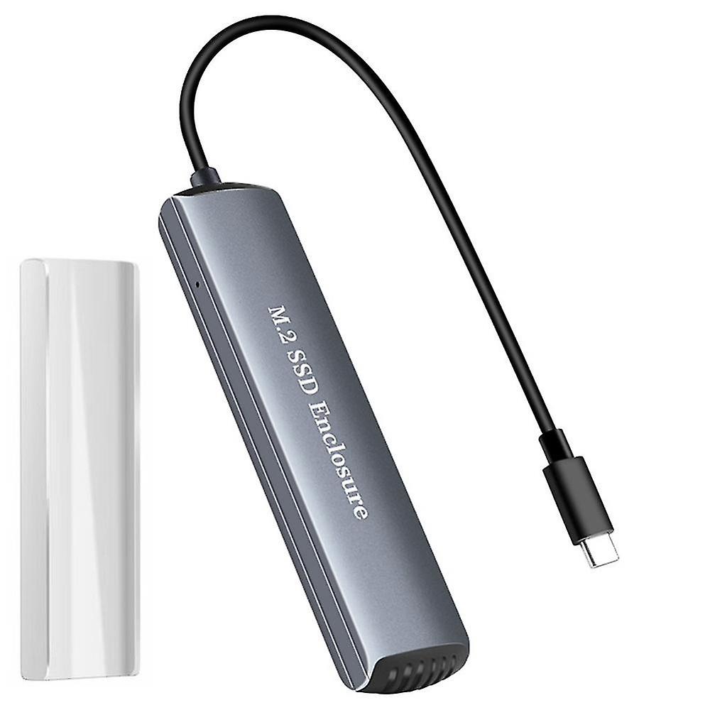 Dual-protocol M2 Nvme/sata Ssd Case 10gbps Hdd Box M.2 Nvme Ngff Ssd To Usb 3.1 Enclosure For M.2 G