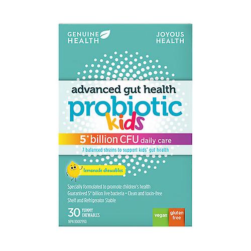 Genuine Health Probiotic for Kids Lemonade,5 Billion-CFU,30 Count