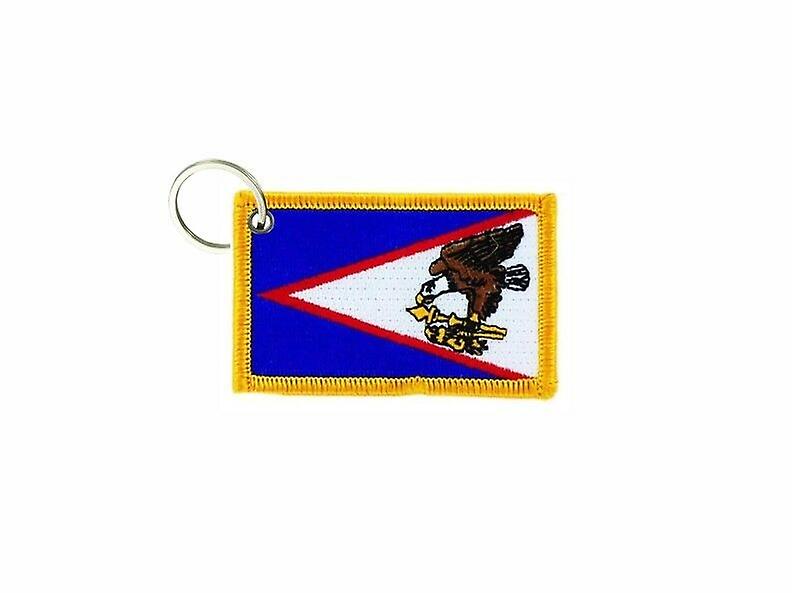 Cle Cles Key Brode Patch Ecusson Badge Flag Samoa USA