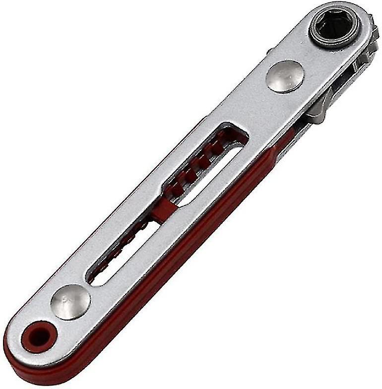 Wuzhou Ratchet Wrench Double-way Socket Wrench Hexagon Torx Bidirectional Control Screwdriver Drill Bit Tool Quick Release Screwdriver Drill Bit Ratch