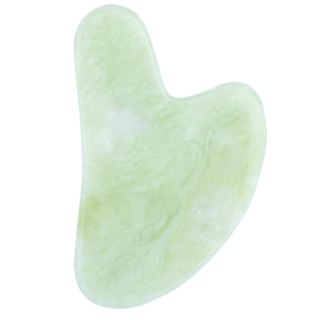 Guasha Scraping Massage Tool Jade Gua Sha Board Scraper Tool For Face Body Skin Caring Spa Therapy
