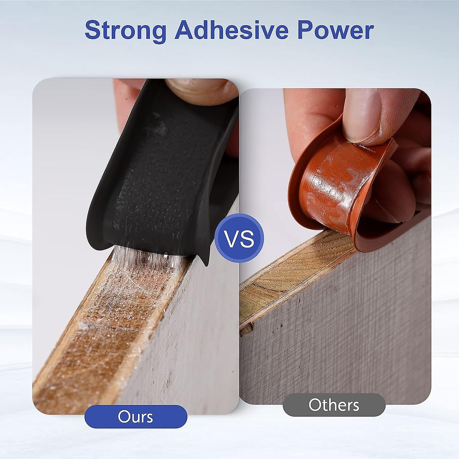 TPE αυτοκόλλητη μπορντούρα λουρίδων προστατευτική 2m×18mm εύκαμπτη ταινία άκρων σχήματος U