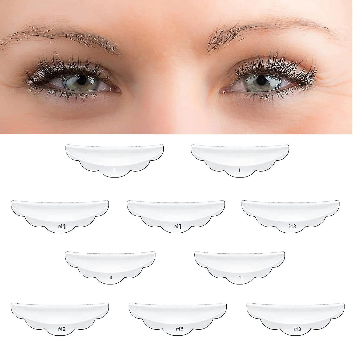 20pccs Set Of Street Standing Oil Street Tool Set Of Eyelashes For Eyelash, 5 Sizes