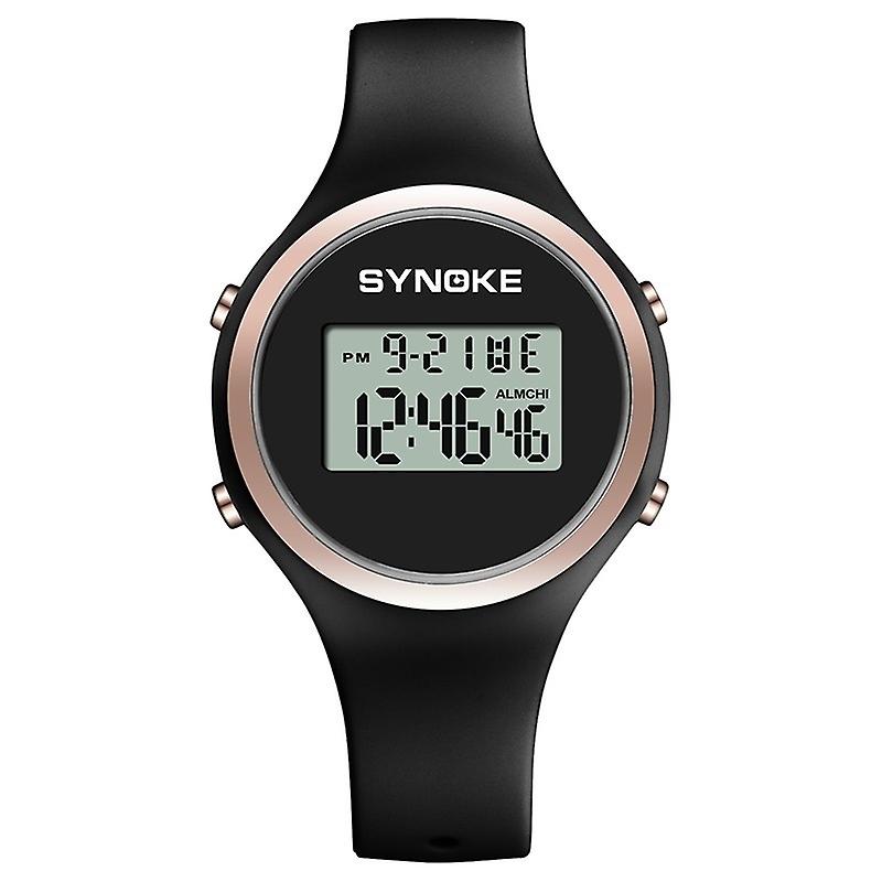 SYNOKE 9108 Silicone Strap Electronic Watch