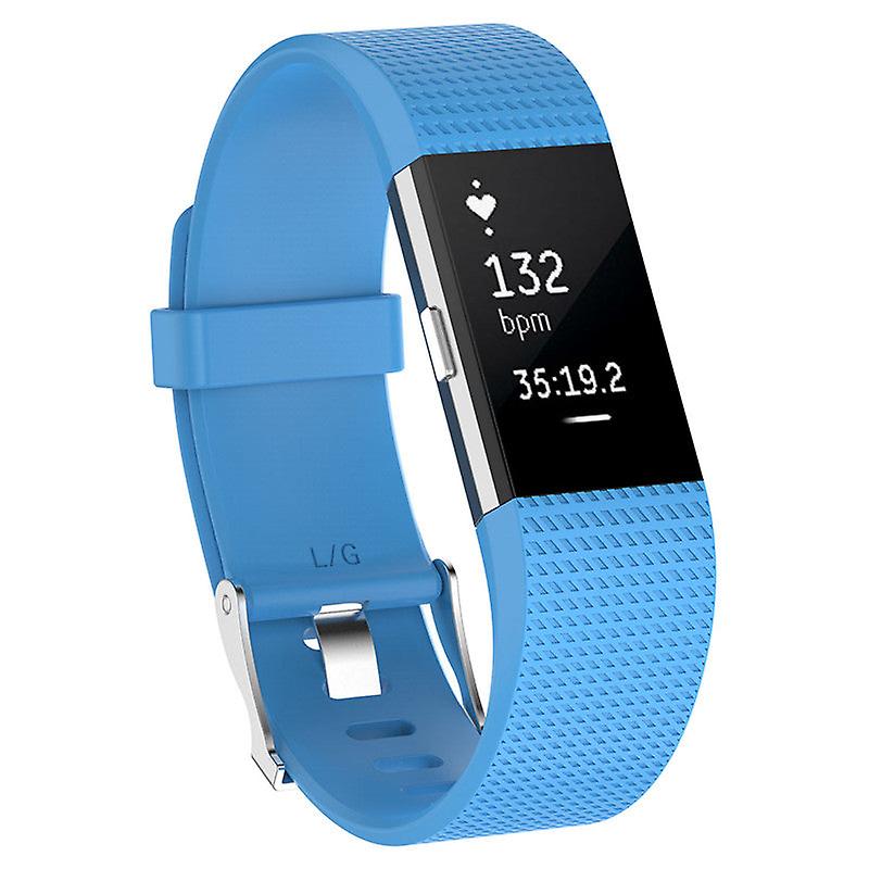 Karszalag csuklópánt intelligens óraszíj Puha óraszíj csere Smartwatch szíj a Fitbit Charge 2-höz