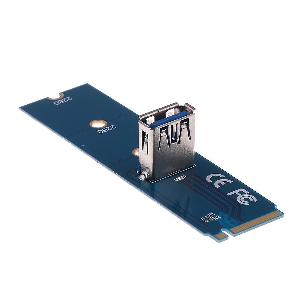 M.2 (NGFF) To PCI-E Converter Card USB 3.0 Adapter Support 2260 / 2280