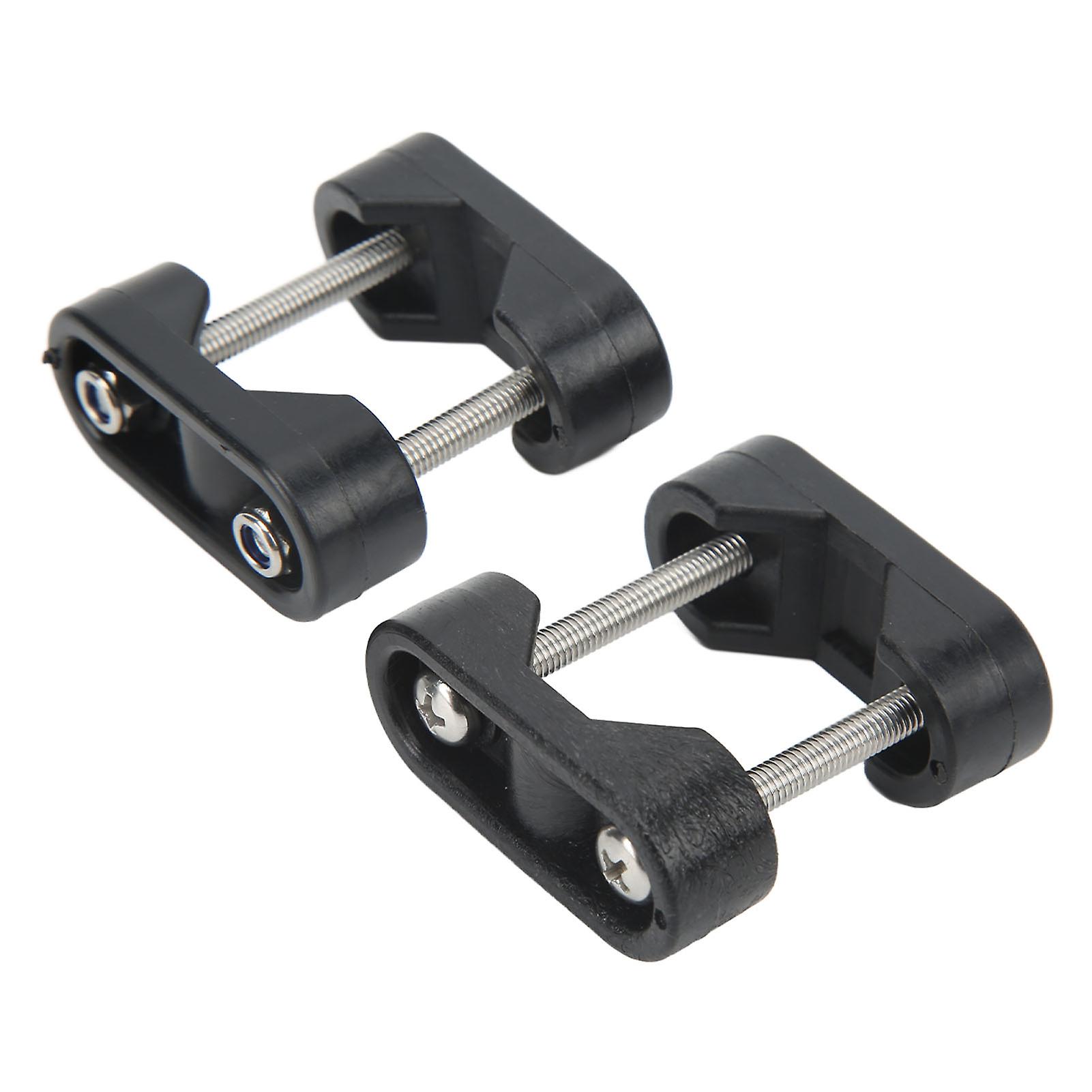2pcs Marine Nylon Rails, Corrosion Resistant, Smooth Finish, Strong Structure, Nylon Marine Hardware for Yacht