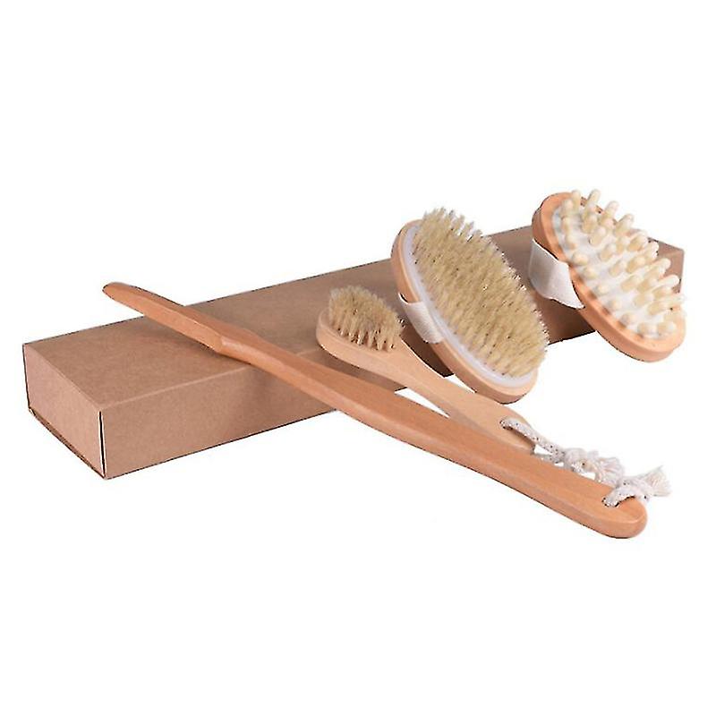 1set Handle Bristle Bath Brush