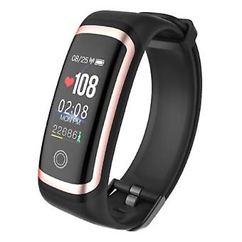 Longet M4 Smartband Fitness Tracker Smartwatch Smartphone Sport Activity Watch IPS iOS Android iPhone Samsung Black Gold