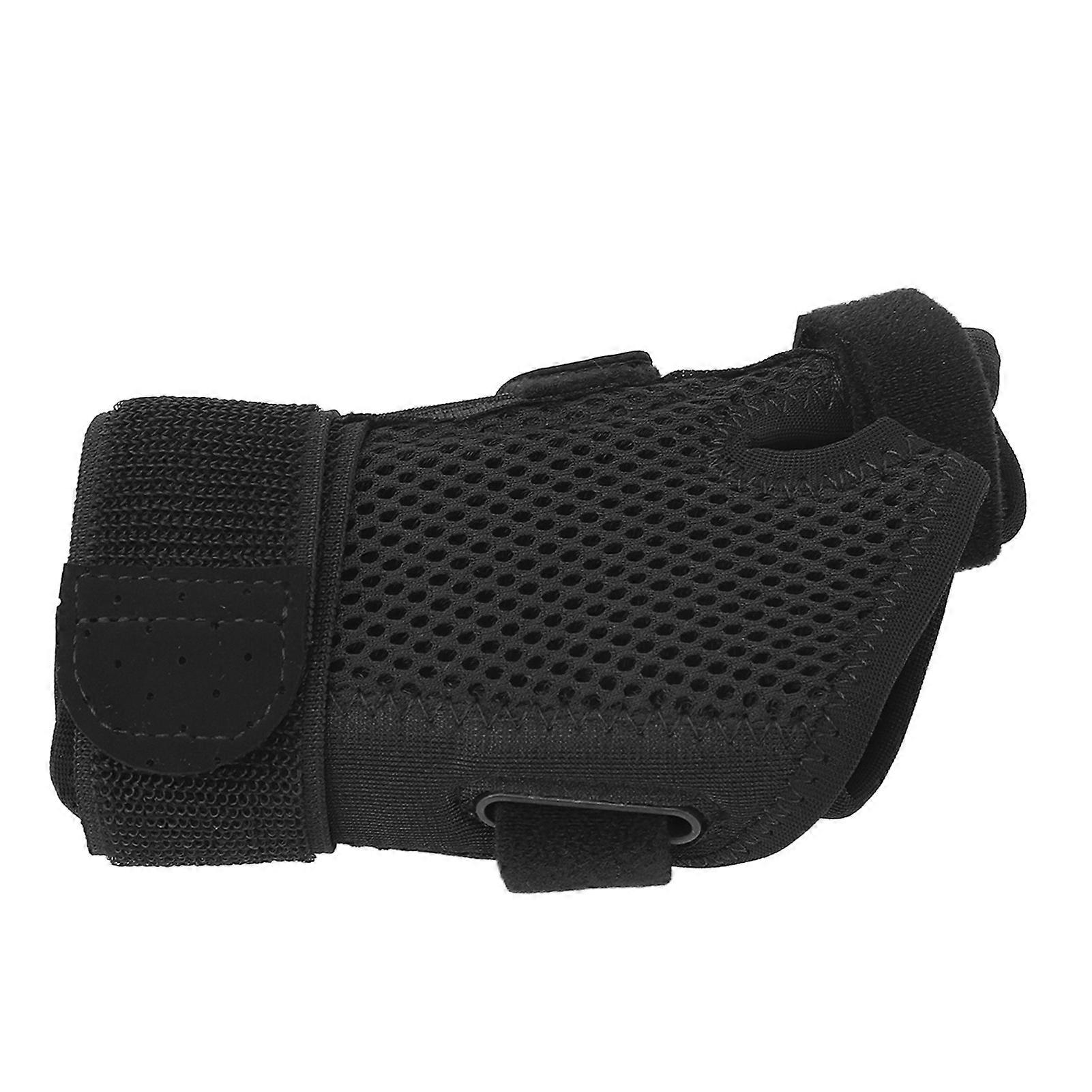 Thumb Wrist Stabilizer Splint Tightness Adjust Trigger Finger Support Brace for Tenosynovitis 
