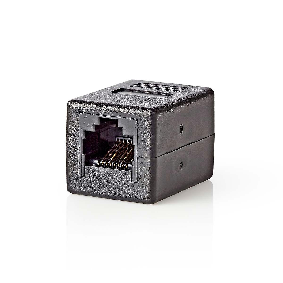 Network Connection | CAT6 | Unprotected | RJ45 Female | RJ45 Female | Straight | ABS | Box