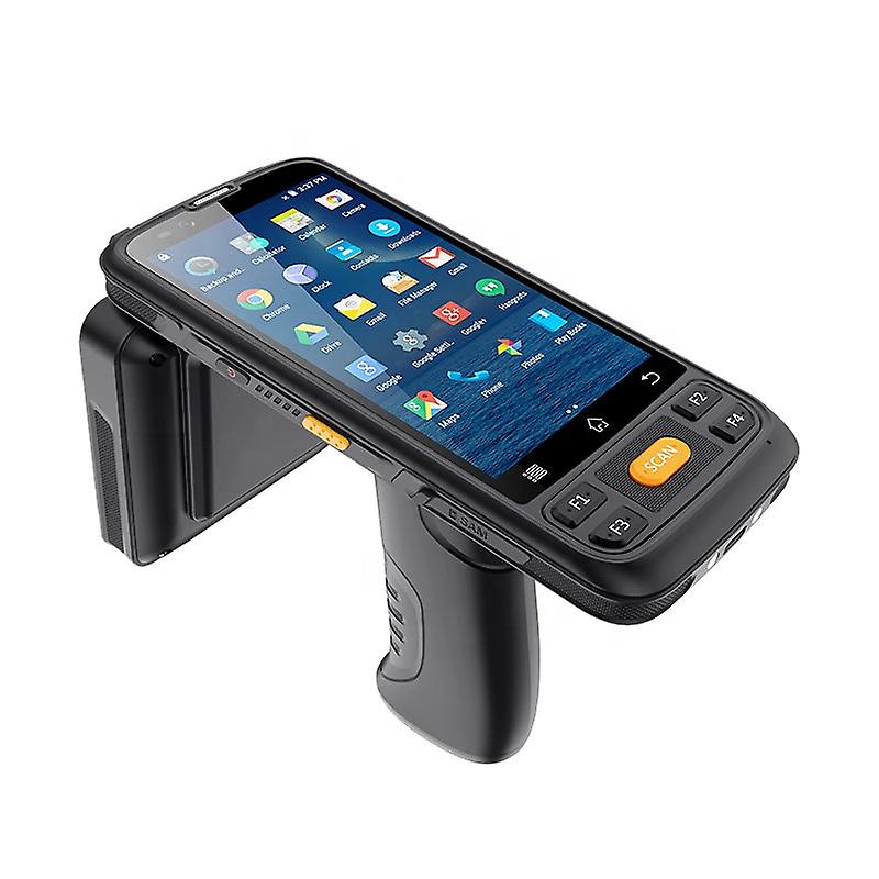 Android 12 10000mah Long Range Hc720s Uhf Handheld Reader Pdas With Rfid Card Labels For Warehouse Management