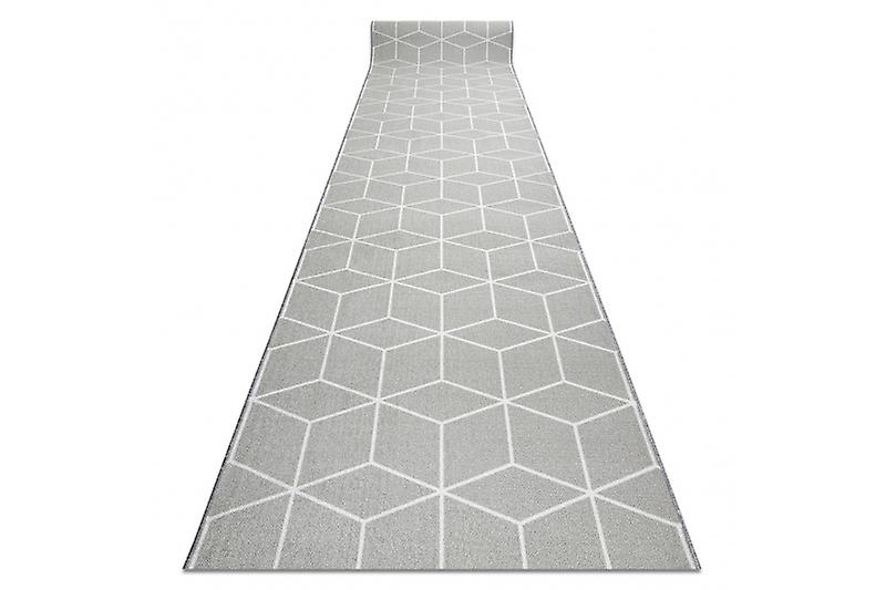 Runner anti-slip CUBE gum grey 67 cm