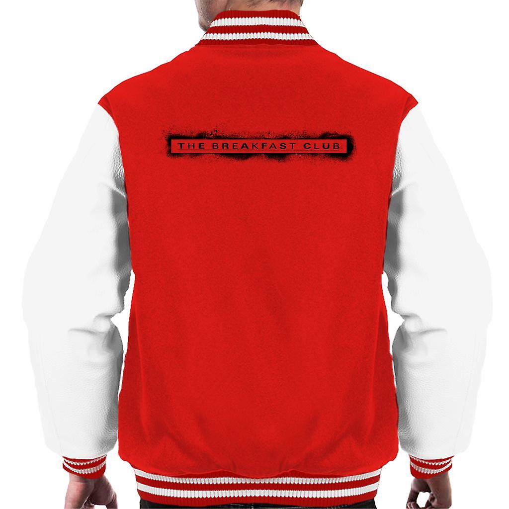 The Breakfast Club Spray Paint Underline Logo Men's Varsity Jacket