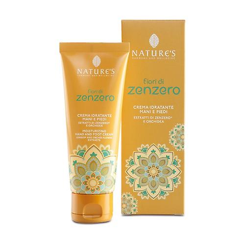 Ginger Flowers Moisturizing cream for hands and feet 75 ml of cream